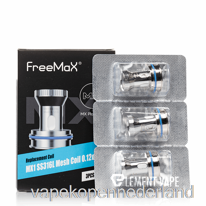 Elektronische Sigaret Vape Freemax Mx Vervangende Spoelen 0.12ohm Mx1 Ss316l Spoelen